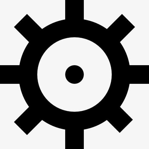 配置界面按钮符号一轮图标