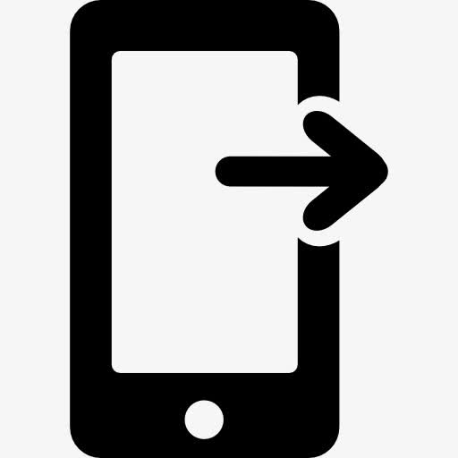 手机的右箭头图标