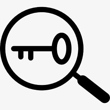 搜索关键字图标