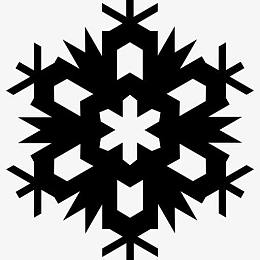 雪花的设计图标