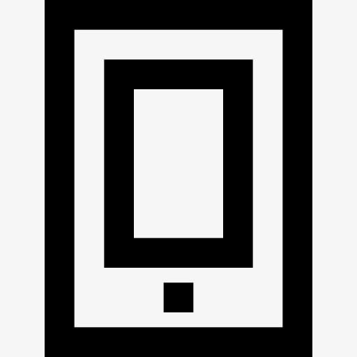 智能手机的像素图标