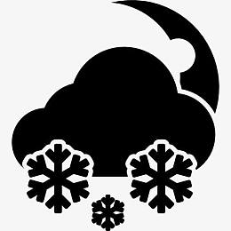 暴风雪的晚上图标