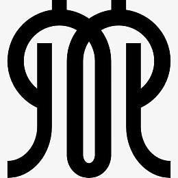 神奈川日本国旗的抽象符号图标