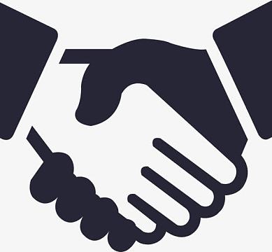 握手图标素材_握手图标图片元素-觅元素