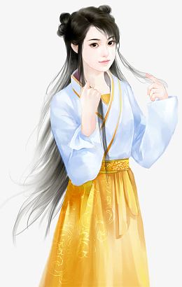 元气少女游戏人物素材