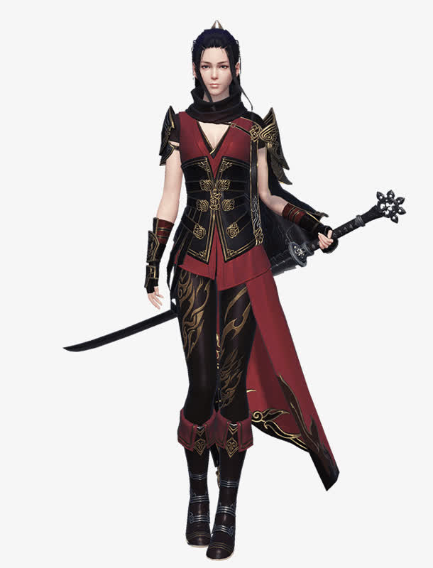 刀子设计人物造型网游免抠素材免费下载_觅元素51yuansu.com