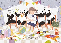 熊猫幼儿园
