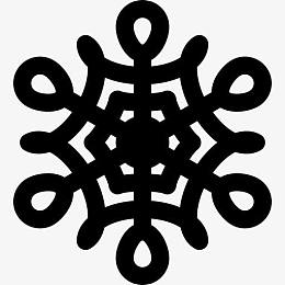 圣诞节冷冻结霜冷冻假日雪雪花冬