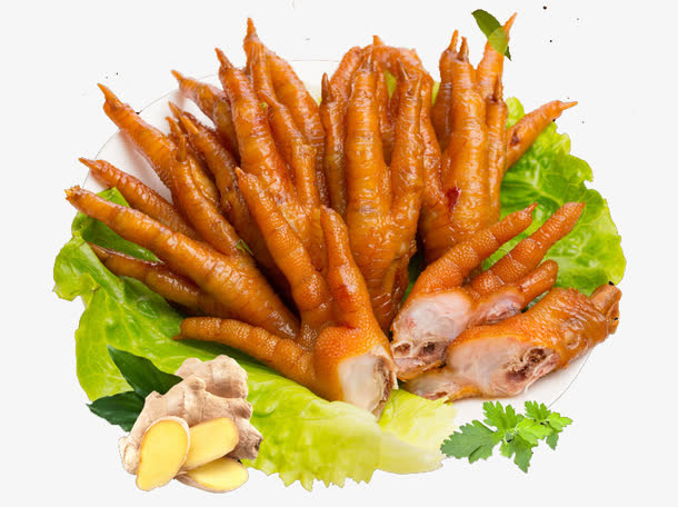 鸡爪美食素材免费下载_觅元素