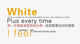 冬季英文文案排版装饰