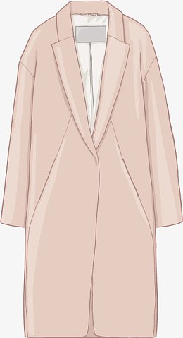 风衣款式图pngpng女士大衣矢量图下载aipngpng女士风衣png元素pngpn