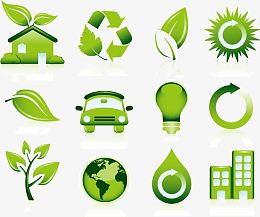 绿色生态素材