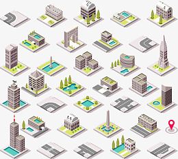 建筑设计矢量素材