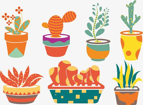 盆景矢量图