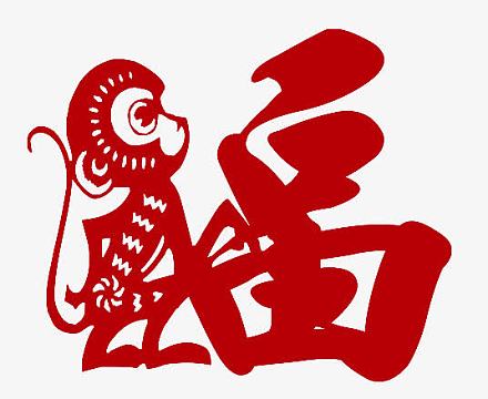 猴年福字