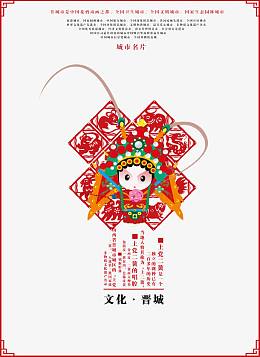 京剧城市文化海报PSD图片