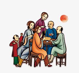 古代人物包饺子