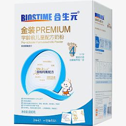 合生元金装学龄前儿童配方奶粉4