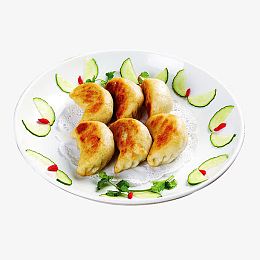 一盘美味煎饺