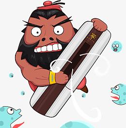 h5素材卡通人物张飞