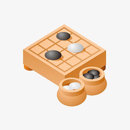 h5素材矢量五子棋