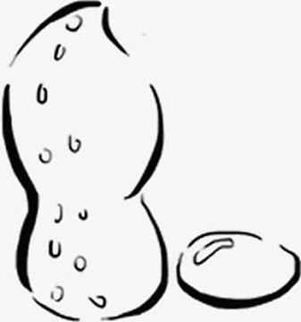 花生psdjpg坚果盛宴黑色简约超市促销海报jpg五谷杂粮促销黑色背景