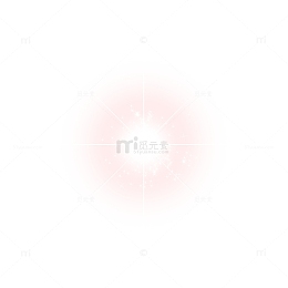 白色光晕 光圈  透明背景png