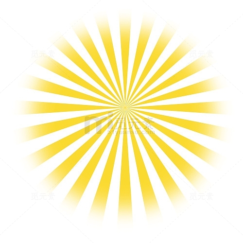 光束辐射发光炫光黄色光