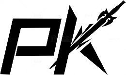 PK黑色字体