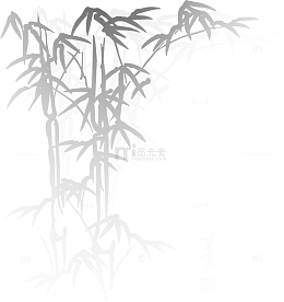 端午节中国风竹子水墨画