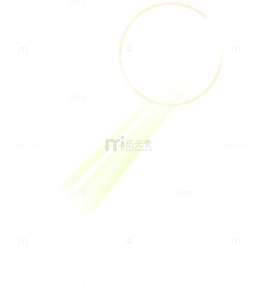 白色太阳光光线发光特效