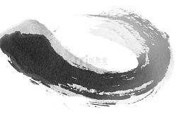 端午赛龙舟墨迹笔刷字体设计