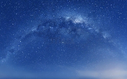 神秘蓝色海报背景星空七夕情人节