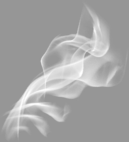 飘散白色烟雾背景七夕情人节