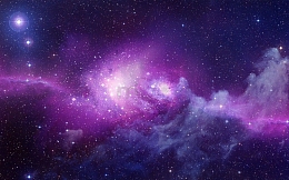 紫色星光宇宙海报背景七夕情人节