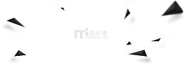 黑色三角形碎片海报背景