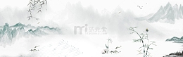 水墨中国风背景banner