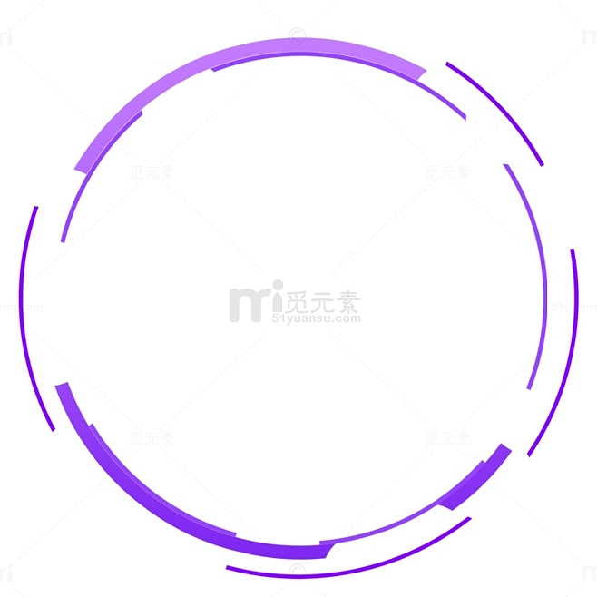 紫色艺术圆环图片