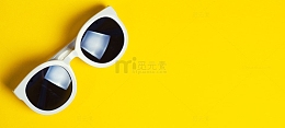 简约大气现代眼镜海报背景