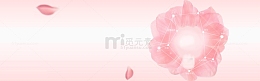 唯美创意淘宝海报背景