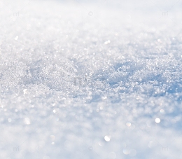 梦幻光斑与雪地背景