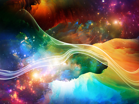 幻彩星空背景素材-幻彩星空背景图片元素-觅元素