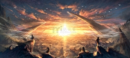 阳光魔幻游戏场景