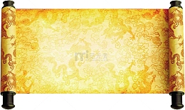 金色卷轴皇家圣旨