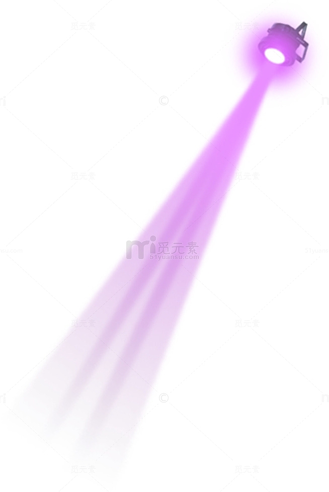 紫色灯光效果展示