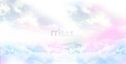 彩云天空唯美电商