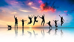 年轻向上的力量招聘海报