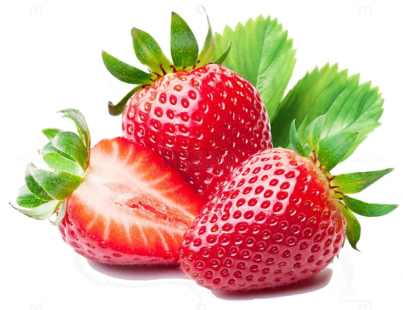 鲜艳的草莓高清摄影