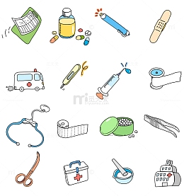医疗用品图标合集