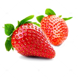 水果卡通手绘3d水果图片 草莓